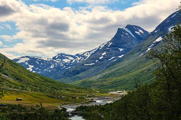 istock Mountain scenery with some of the highest mountain peaks in Norway 2247808400