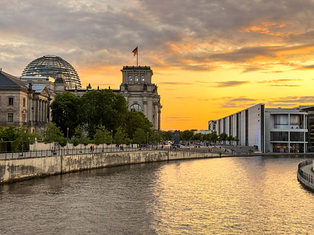 istock Parliament building Bundestag at sunset 2247816929