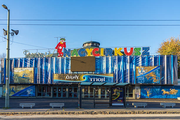 The Capital Circus of Budapest, Hungary, a historic entertainment venue hosting acrobatic and artistic performances since 1889.