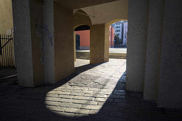 istock Arch to an alley 2247824194
