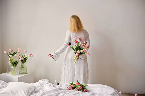 istock Soft lighting and gentle decor creating cozy floral presentation 2247825354