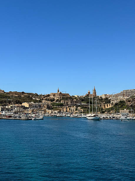 istock Panoramic Bay View of Mgarr, Island Gozo, Malta 2247830121