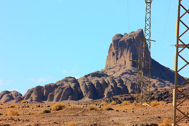 istock Power Lines |Mount  Bab N’Ali Jbel Saghro | Morocco Desert 2247833127