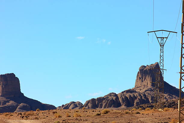 istock Power Lines |Mount  Bab N’Ali Jbel Saghro | Morocco Desert 2247833357