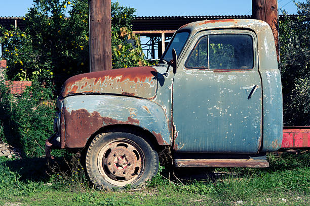 abandoned old truck, Greece