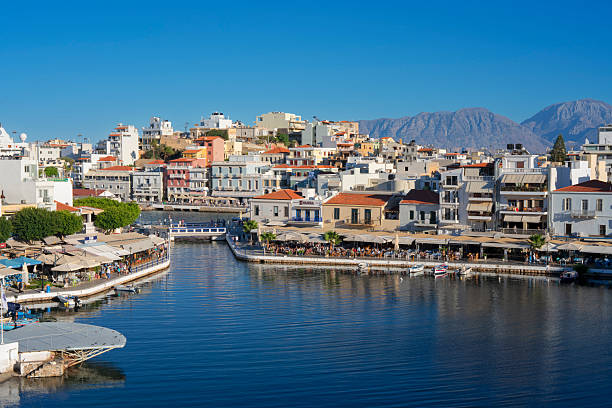 istock famous Agios Nikolaos town in Crete 2247837664