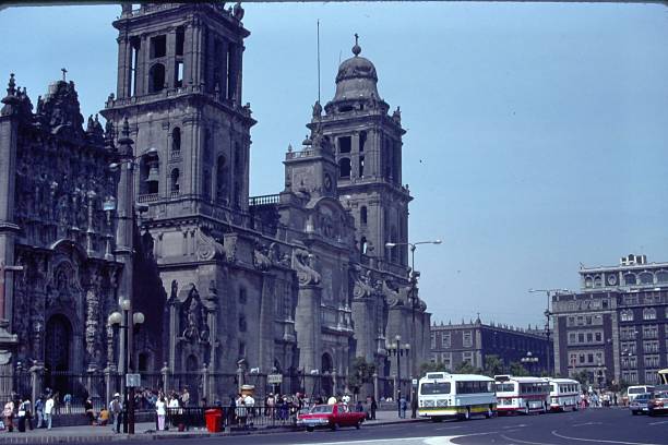 Mexico City Metropolitan Cathedral. Located in the Zócalo (main square) of Mexico City, it is the oldest and largest cathedral in Latin America.