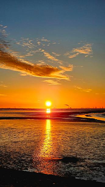 istock North Sea Sunset Wadden Sea Landscape 2247847336