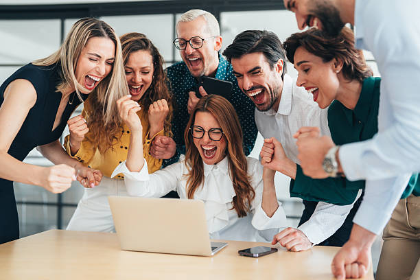 istock Celebrating Success Together 2247850508