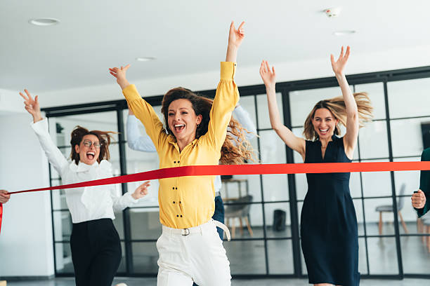 istock Office Victory: Celebrating a Team Achievement 2247850509