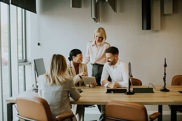istock Team collaboration in a modern office during a productive meeting 2247856676