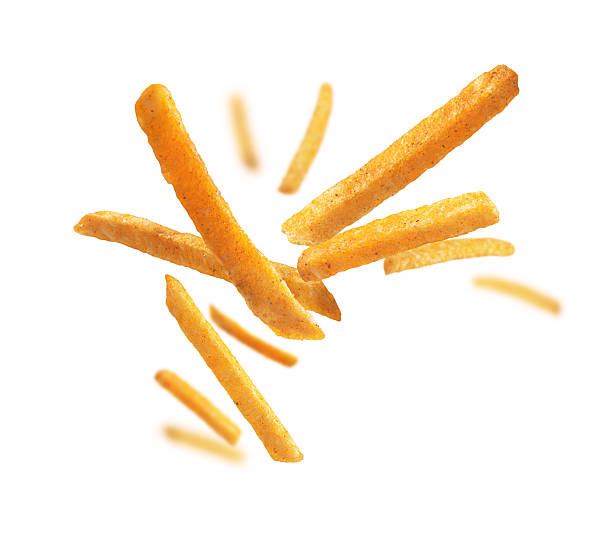 istock French fries levitate on a white background 2247870378