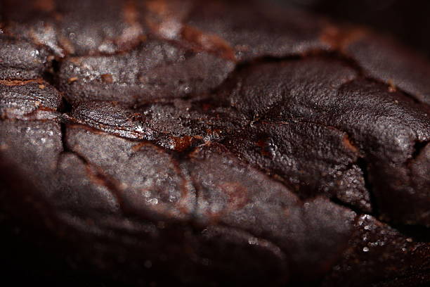 istock Cocoa textured macro, closeup of a brown cocoa bean texture background, background cocoa 2247885167