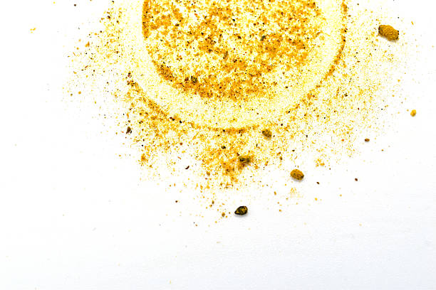 A blend of dry ground aromatic cooking spices such as turmeric, cloves, pepper and ginger.