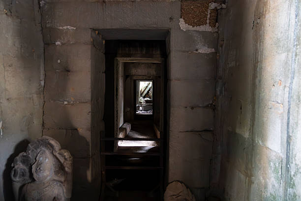 istock Ancient corridor inside ta prohm temple angkor cambodia 2247915036