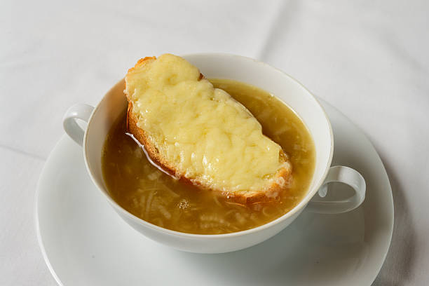 French Onion Soup with Cheese Crouton