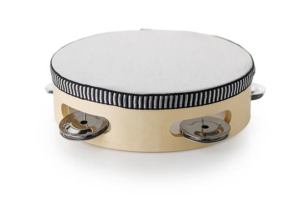 istock Tambourine Isolated on White Background 2247928374