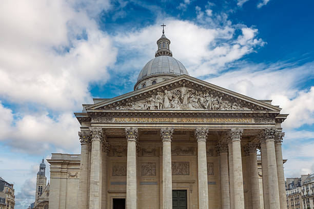 istock Pantheon in paris on a cloudy day 2247930684