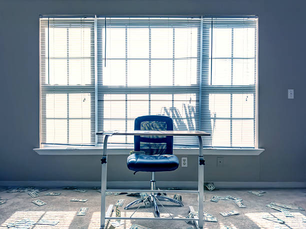Conceptual empty office