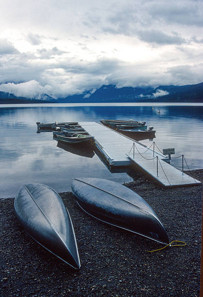 Glacier NP - Boat Dock at Lake McDonald - 1989