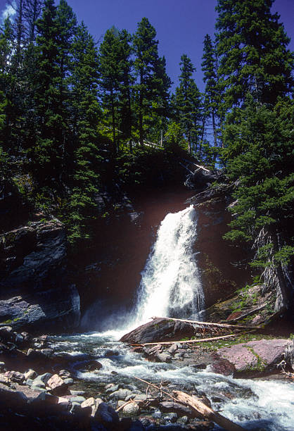 istock Glacier NP - St. Mary's Falls in Motion - 1989 2247944220
