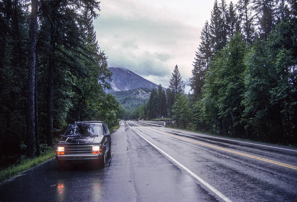 istock Glacier NP - View West from Glacier NP Entrance - 1989 2247944246