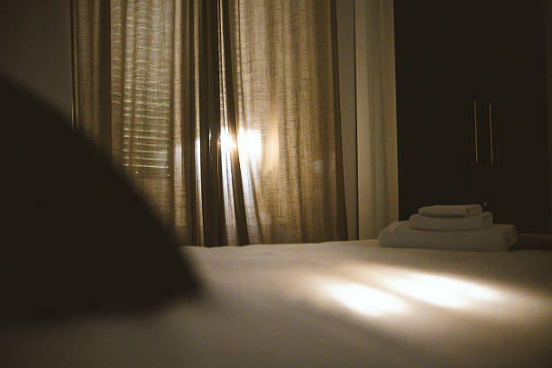 POV: You wake up in the morning and see beautiful ray of light entering your bedroom and making it warm