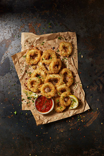 Salt and Pepper Calamari Rings
