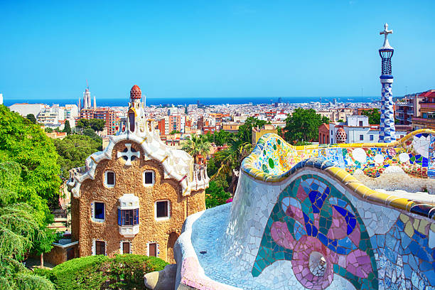 istock Park Guell in Barcelona, Spain 2247953418