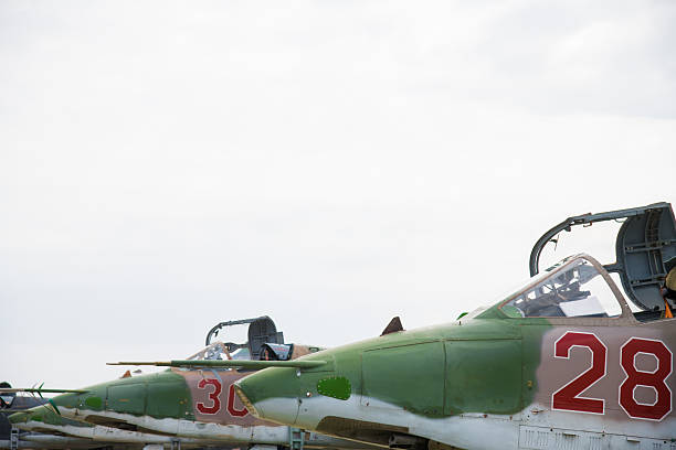 istock Open cockpit of the fighter 2247964193