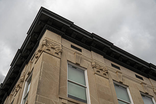 istock A historic building corner decorated with ornate architectural details, Sylvester, Georgia 2247971927