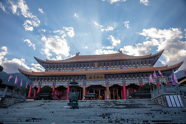 Chongsheng Temple, Dali, Yunnan, China. It is located behand the Three Pagodas.