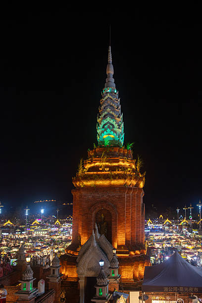 istock Xishuangbanna Night Market with Tourists 2247976105