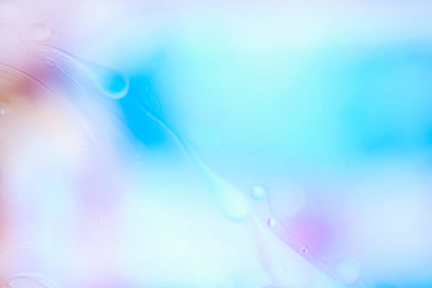 istock Soft abstract background with delicate bubbles, pink and blue tones, light blur, dreamy texture, macro 2247987214