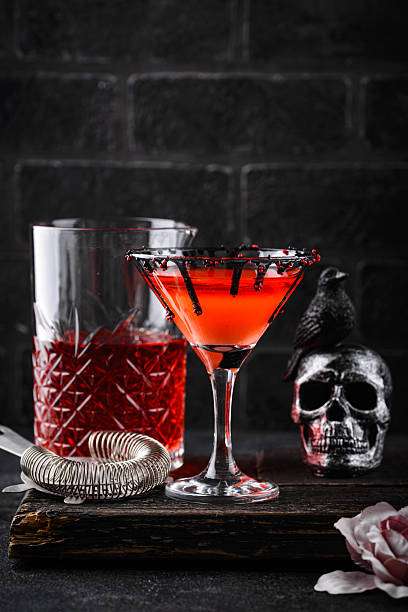 istock Spooky red Halloween monster cocktail 2247992975