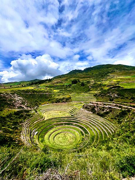 istock Circular Terrace of Moray Archeological Site in Peru 2247993797