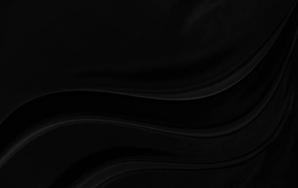 istock Black gray satin dark fabric texture luxurious shiny that is abstract silk cloth background with patterns soft waves blur beautiful. 2247997850