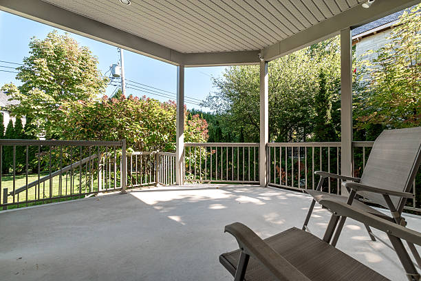 istock Contemporary stone-clad residential house with complete interior and landscaped grounds 2248000557