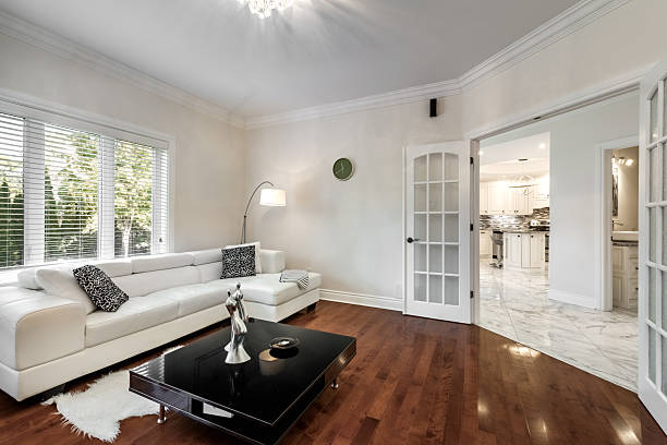 Living room in luxury home