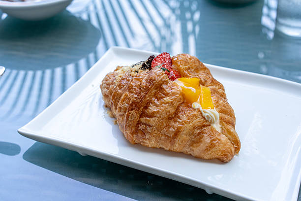 Croissant with Fruits Jam
