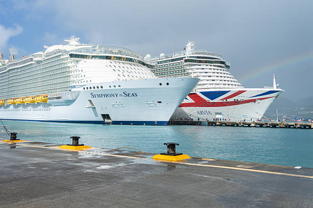January 23 2024 - Philipsburg Sint Maarten - Cruise Ships