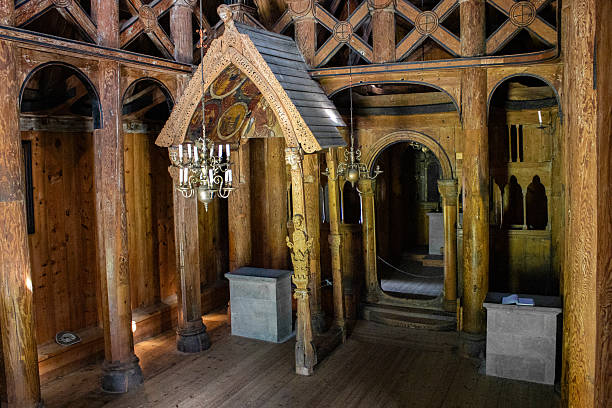 istock Hopperstad Stave Church in Vik i Sogn, Norway 2248024449