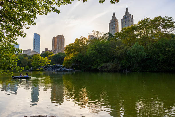 istock Historic twin towers overlooking peaceful green canopy 2248026210