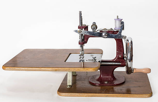 istock Antique Toy Sewing Machine isolated 2248027753