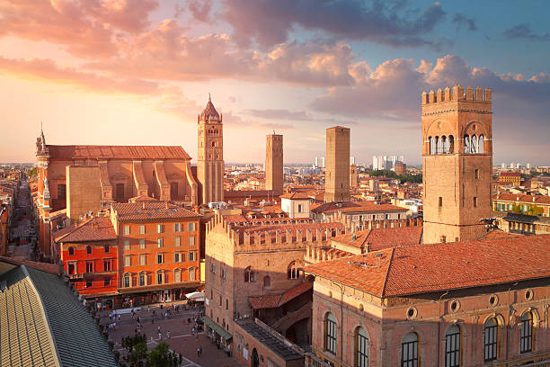 istock Bologna city by sunset 2248035579
