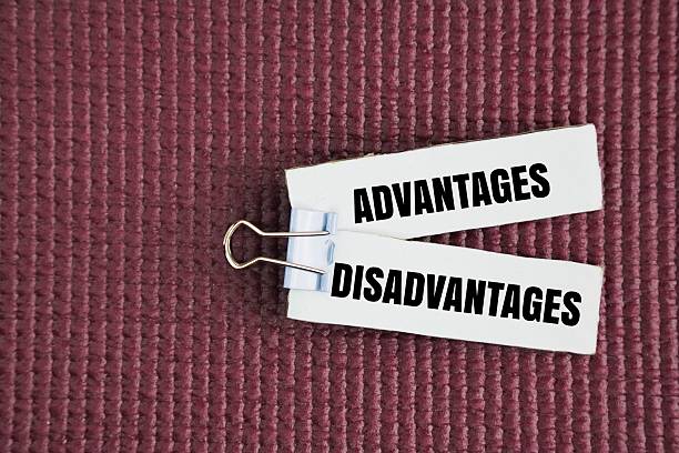 istock Paper with the words Advantages and Disadvantages 2248036628