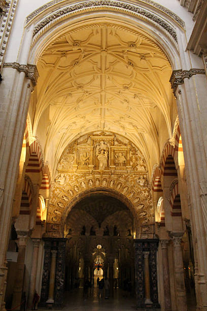 istock Intricate ceiling inside Cordoba Cathedral (Mezquita), interior arches, Spain, July 2024. 2248038482