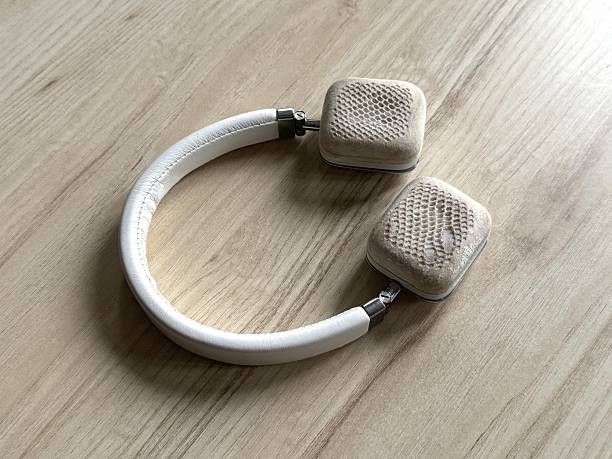 istock Cleaning and caring for leather headphones with torn cushions 2248045694