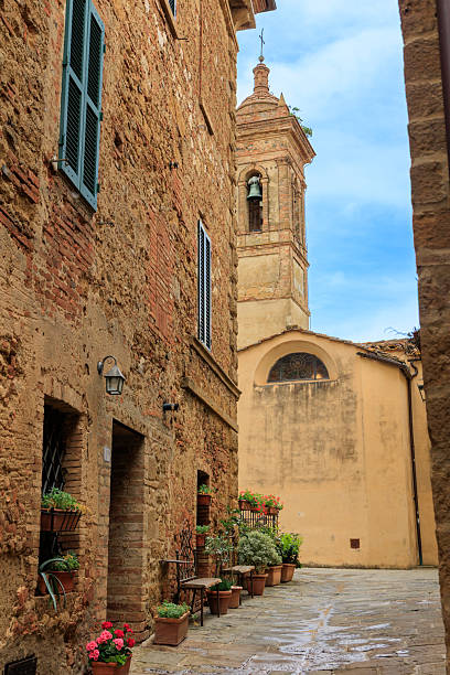 istock Castelmuzio medieval street in Tuscany 2248053071