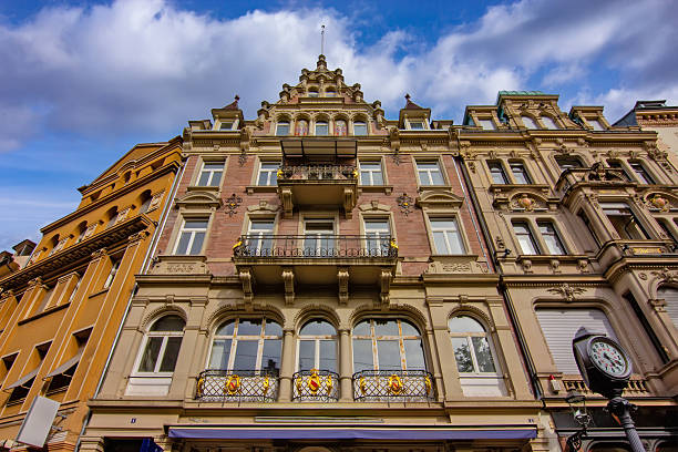 istock Elegant Baden Baden old building facade view 2248056591